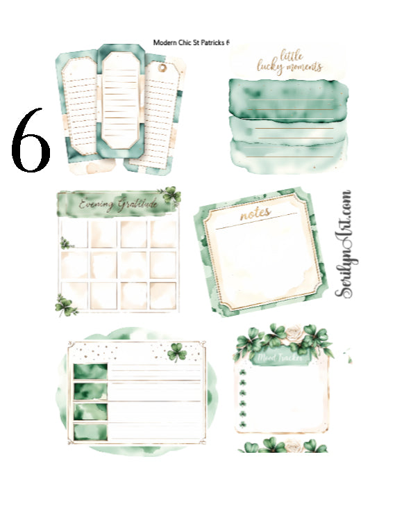 Modern Chic St Patricks Collection