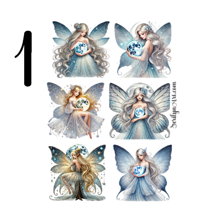 Moon Fairies Sticker Sheet