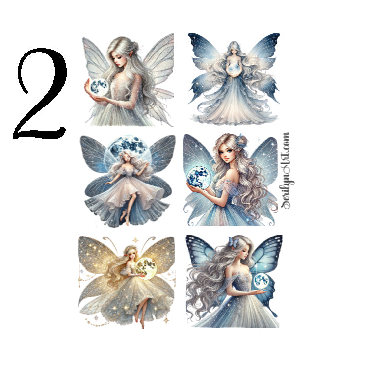 Moon Fairies Sticker Sheet