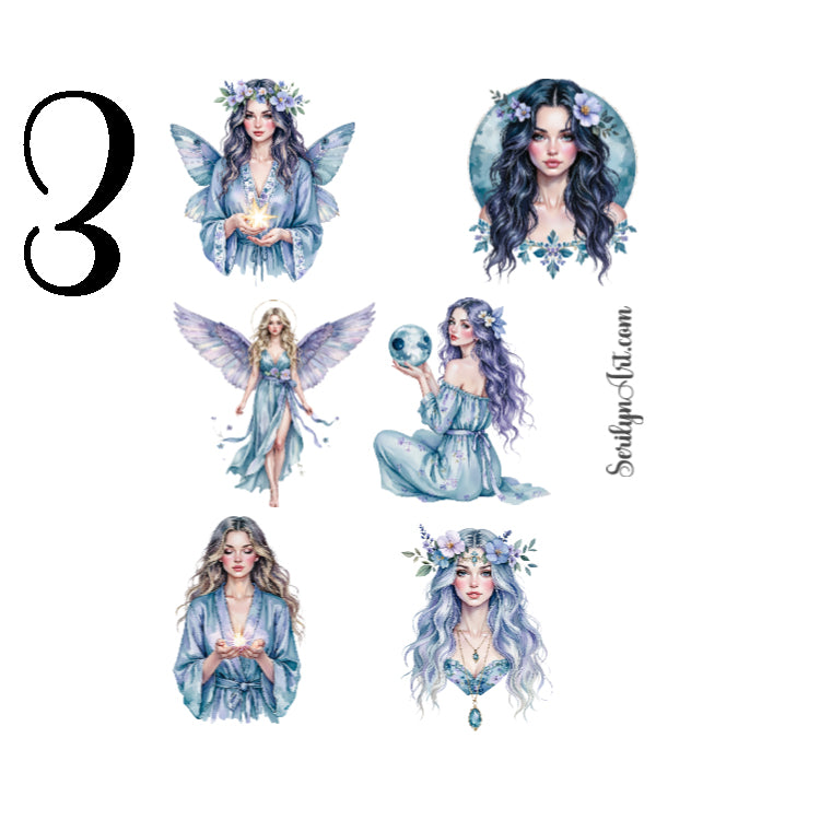 Moon Goddess Sticker Sheet