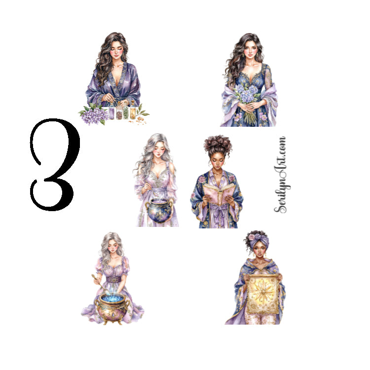 Moonlight Alchemy Sticker Sheet