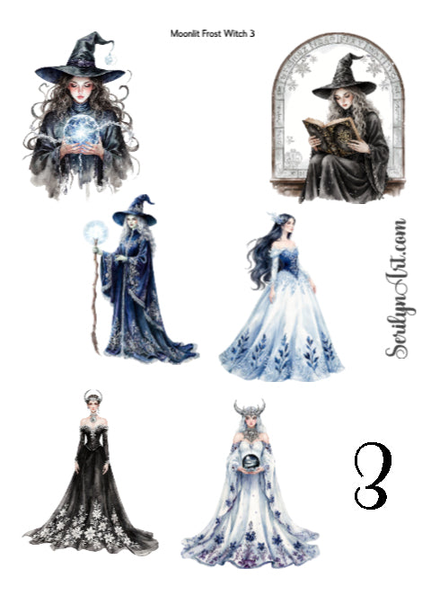 Moonlit Frost Witch