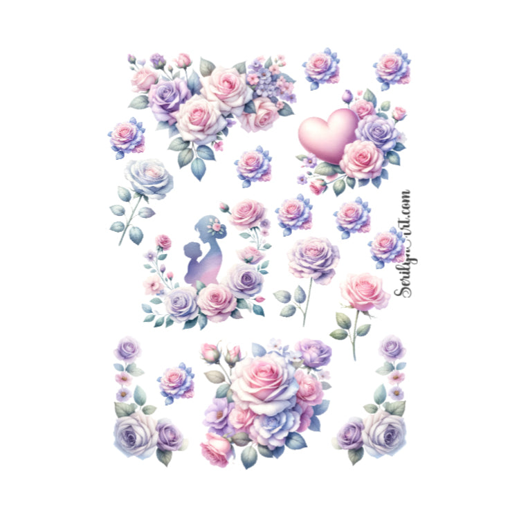 Mothers Day Sticker Sheet