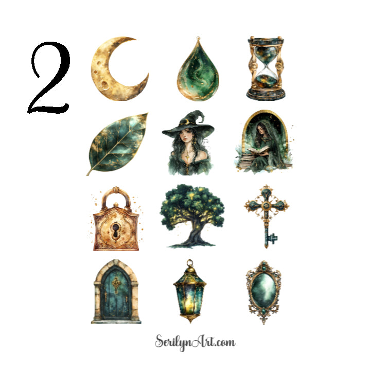 Mystic Night Sticker Sheet