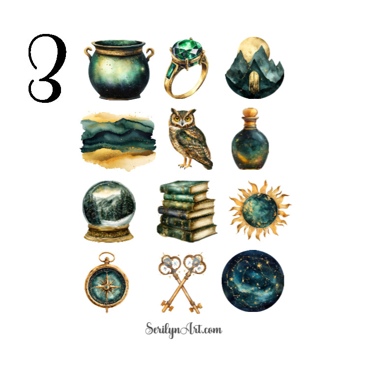 Mystic Night Sticker Sheet