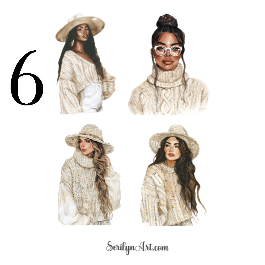 Neutral Fall Sticker Sheet