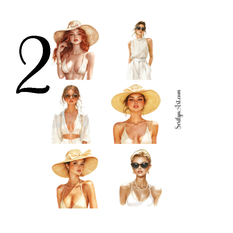 Neutral Tides Sticker Sheet