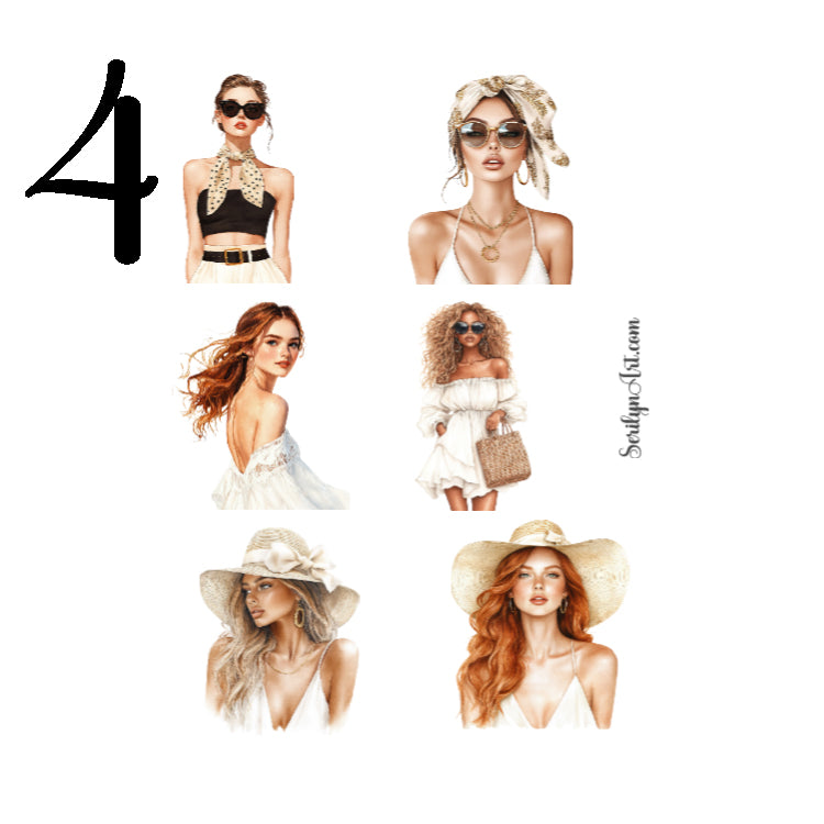 Neutral Tides Sticker Sheet