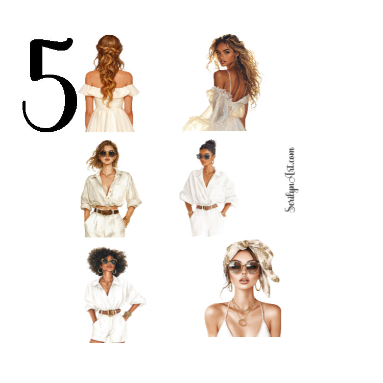 Neutral Tides Sticker Sheet