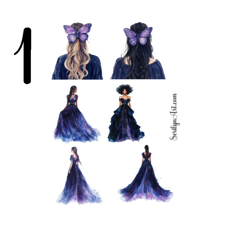 Nocturna Sticker Sheet