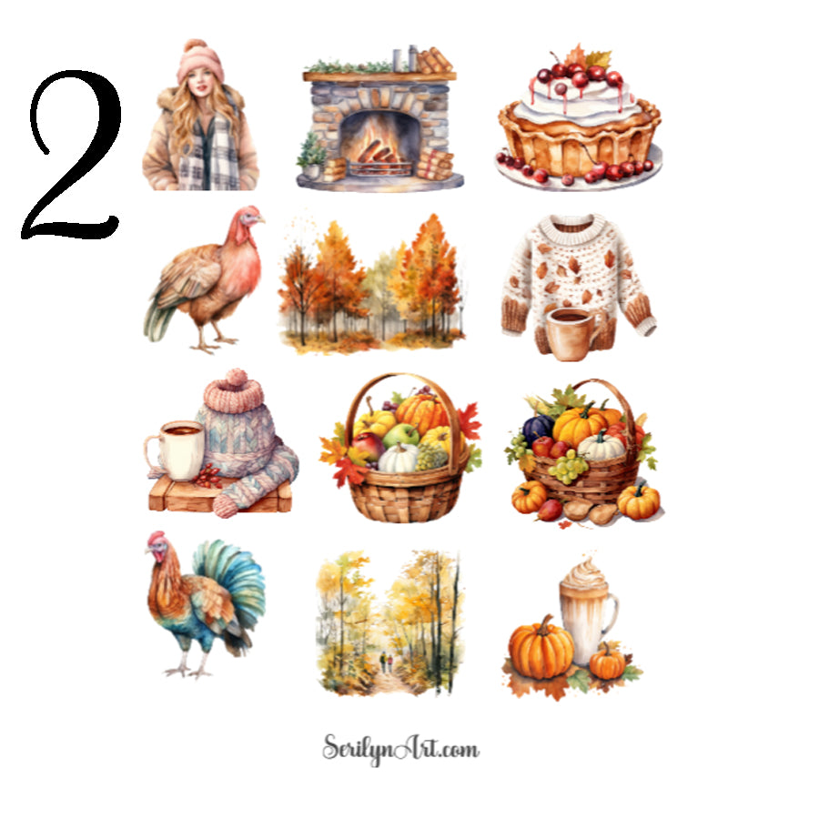 November Sticker Sheet