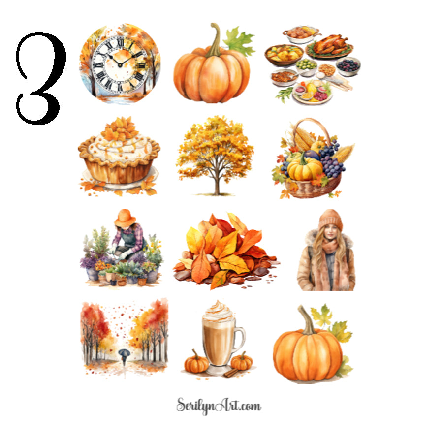 November Sticker Sheet