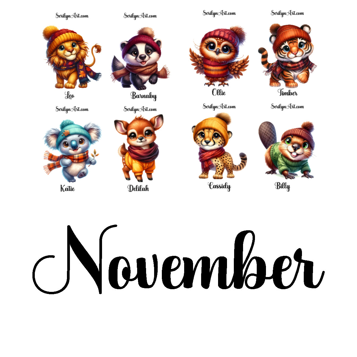 November Shop Freebies