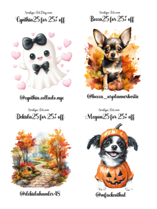 October Rep Freebies