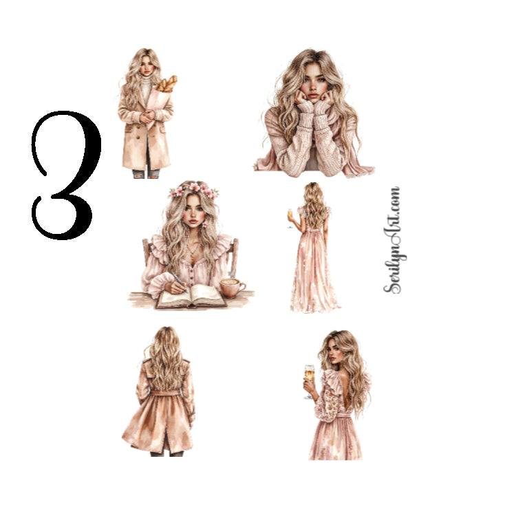 Parisian Coffee Sticker Sheet