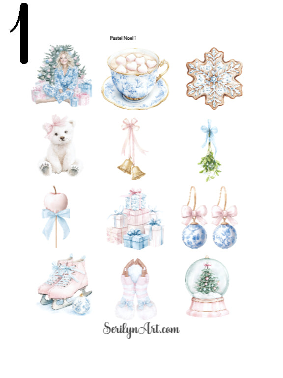 Pastel Noel Collection