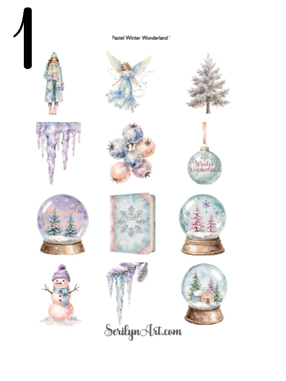 Pastel Winter Wonderland