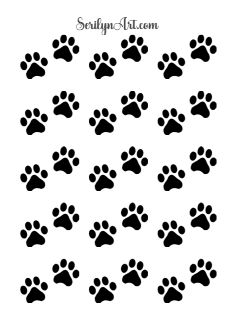 Paw Prints Icons