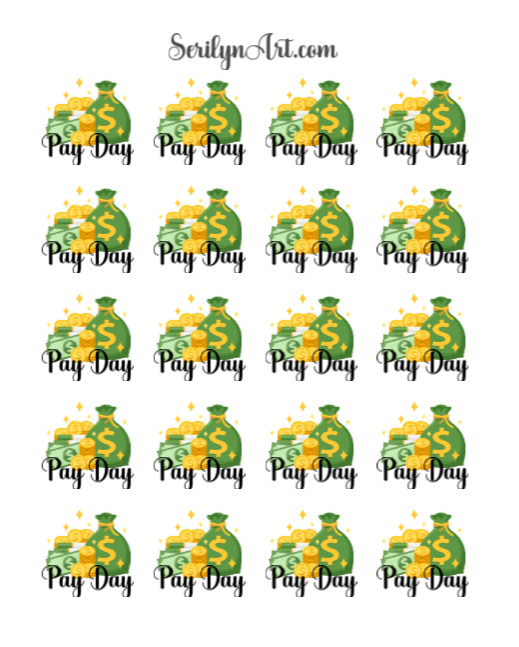 Pay Day Scripts and Icons