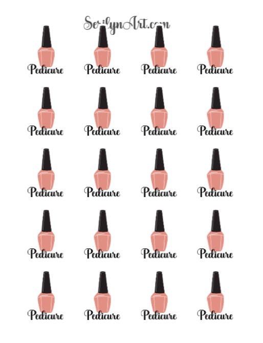 Pedicure Icons and Scripts