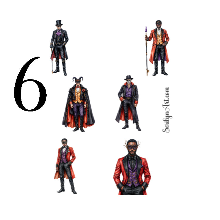 Phantom Masquerade Sticker Sheet