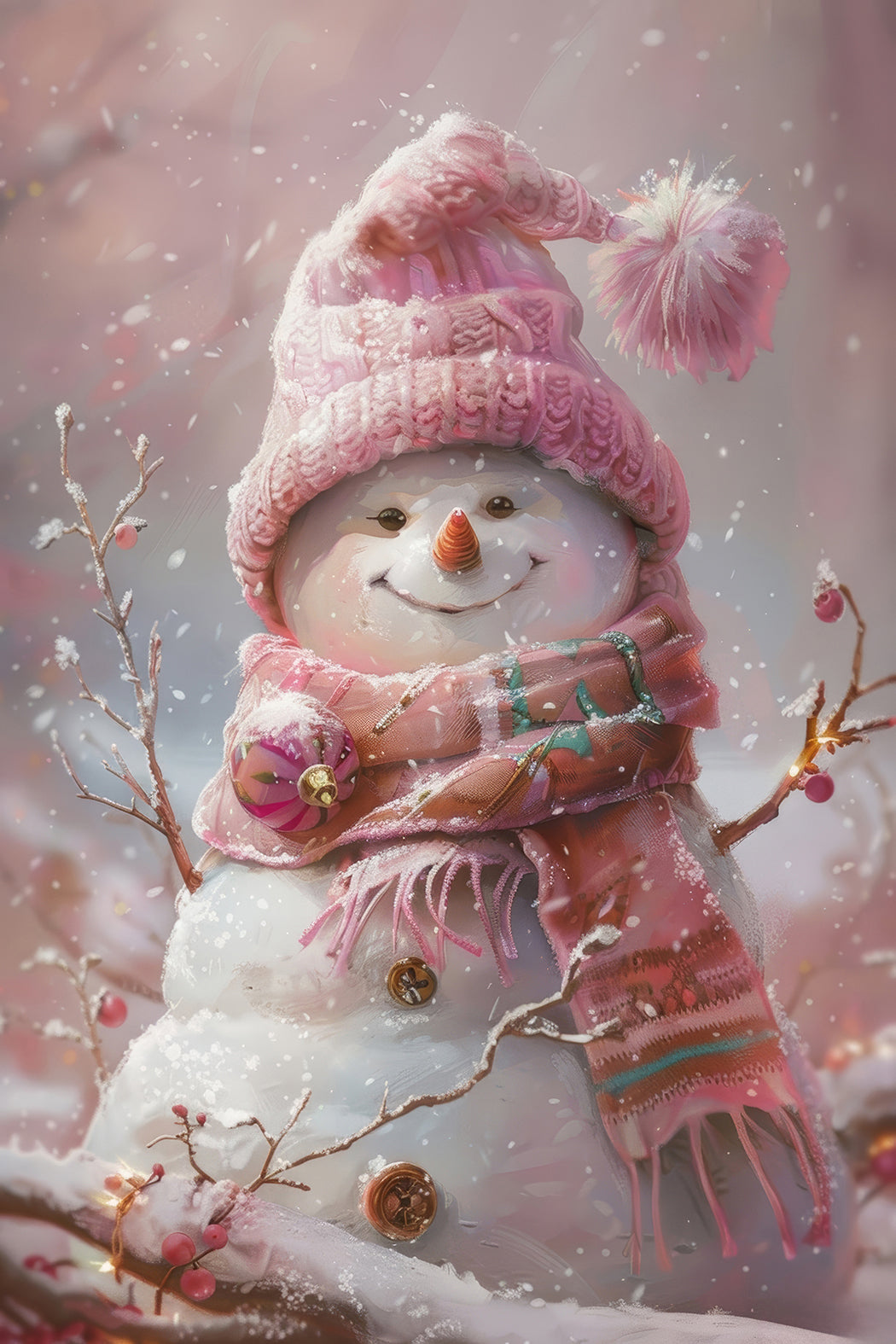 Pink Christmas 2 Dashboards