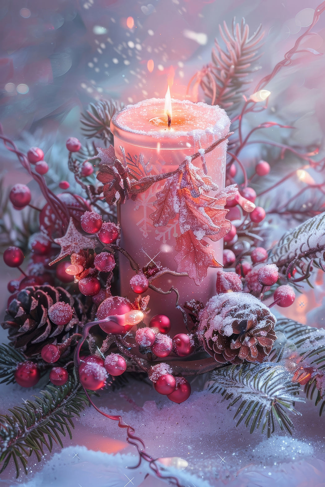 Pink Christmas 1 Dashboards