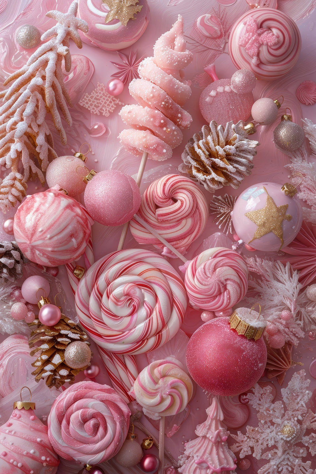 Pink Christmas 1 Dashboards