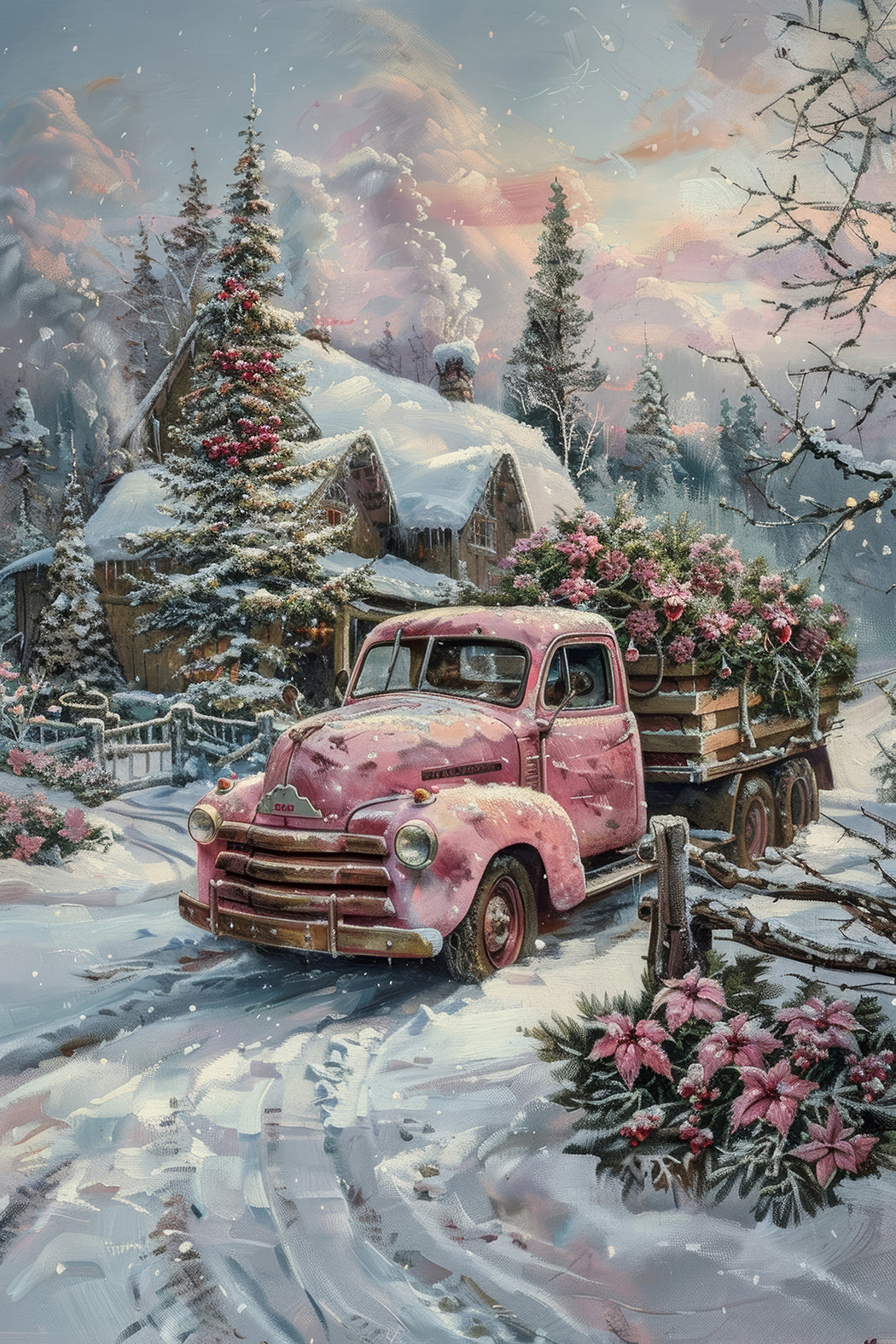 Pink Christmas 1 Dashboards