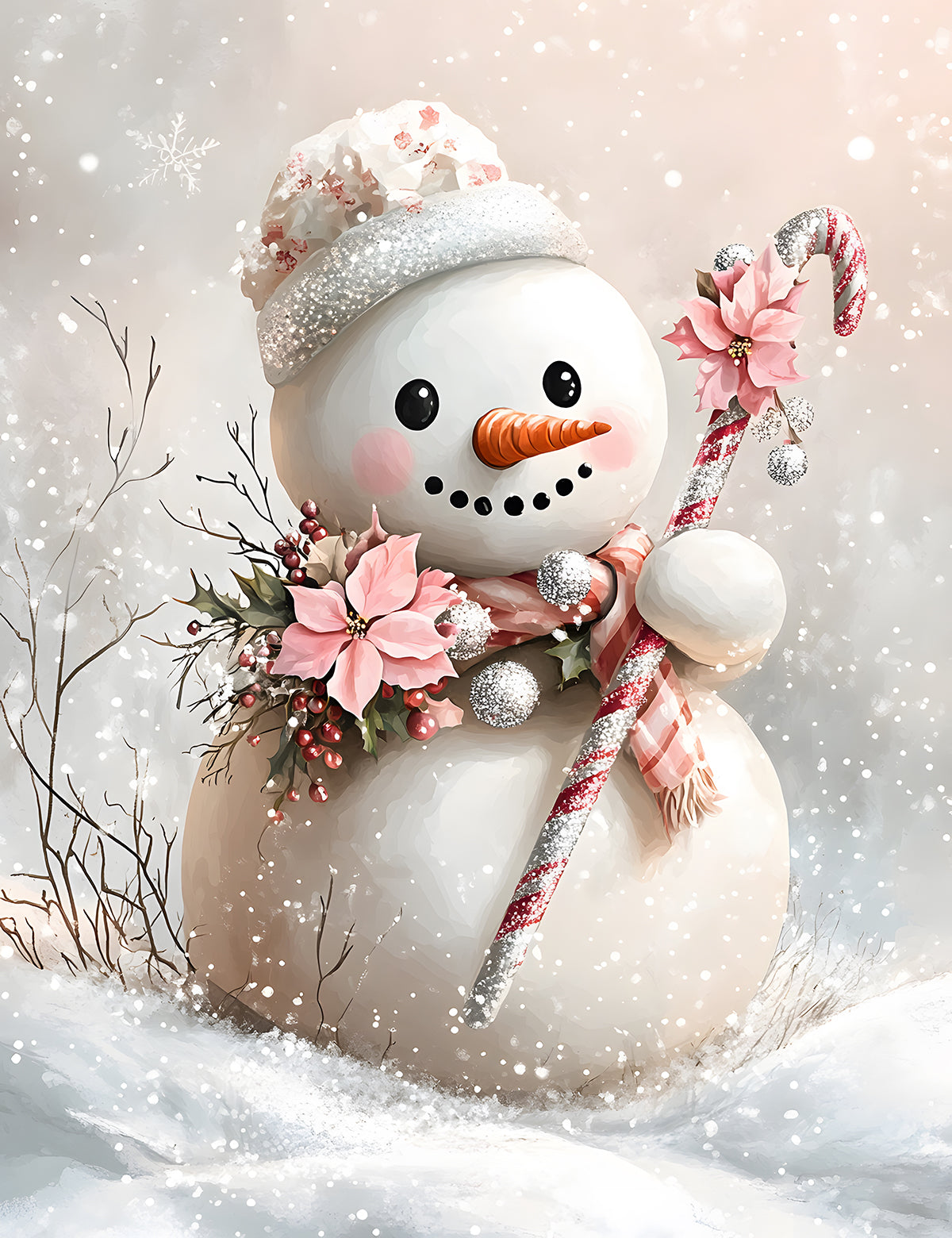 Pink Pastel Christmas 1 Dashboards