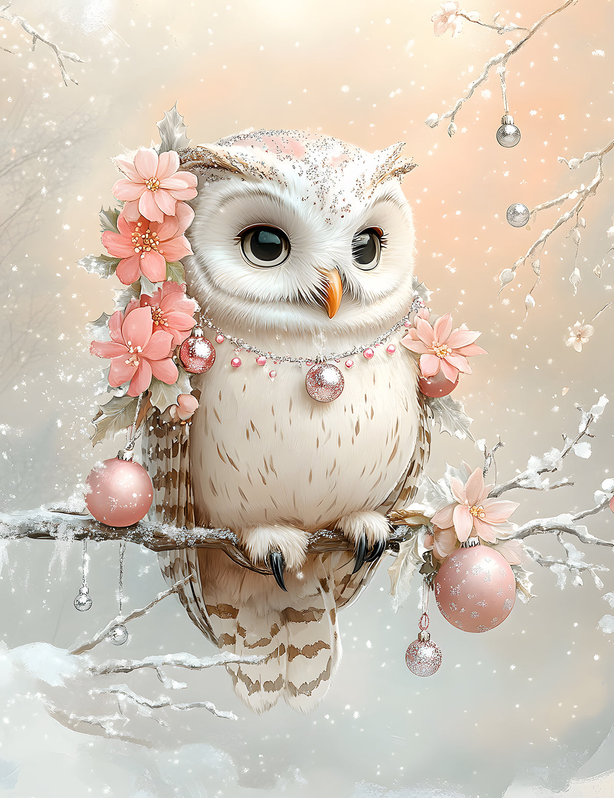 Pink Pastel Christmas 2 Dashboards