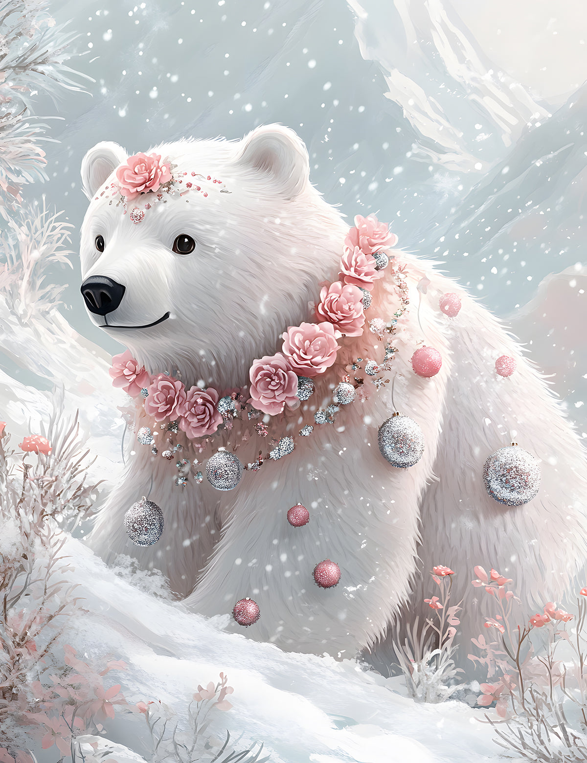 Pink Pastel Christmas 2 Dashboards