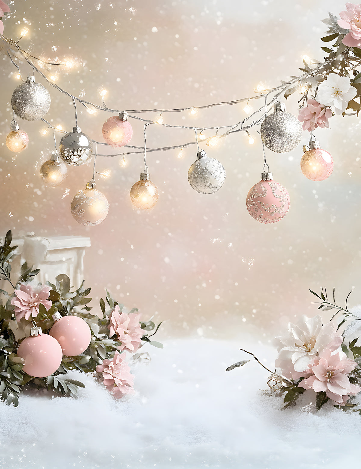 Pink Pastel Christmas 1 Dashboards
