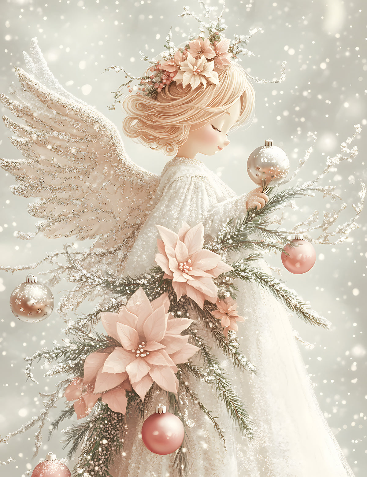 Pink Pastel Christmas 1 Dashboards