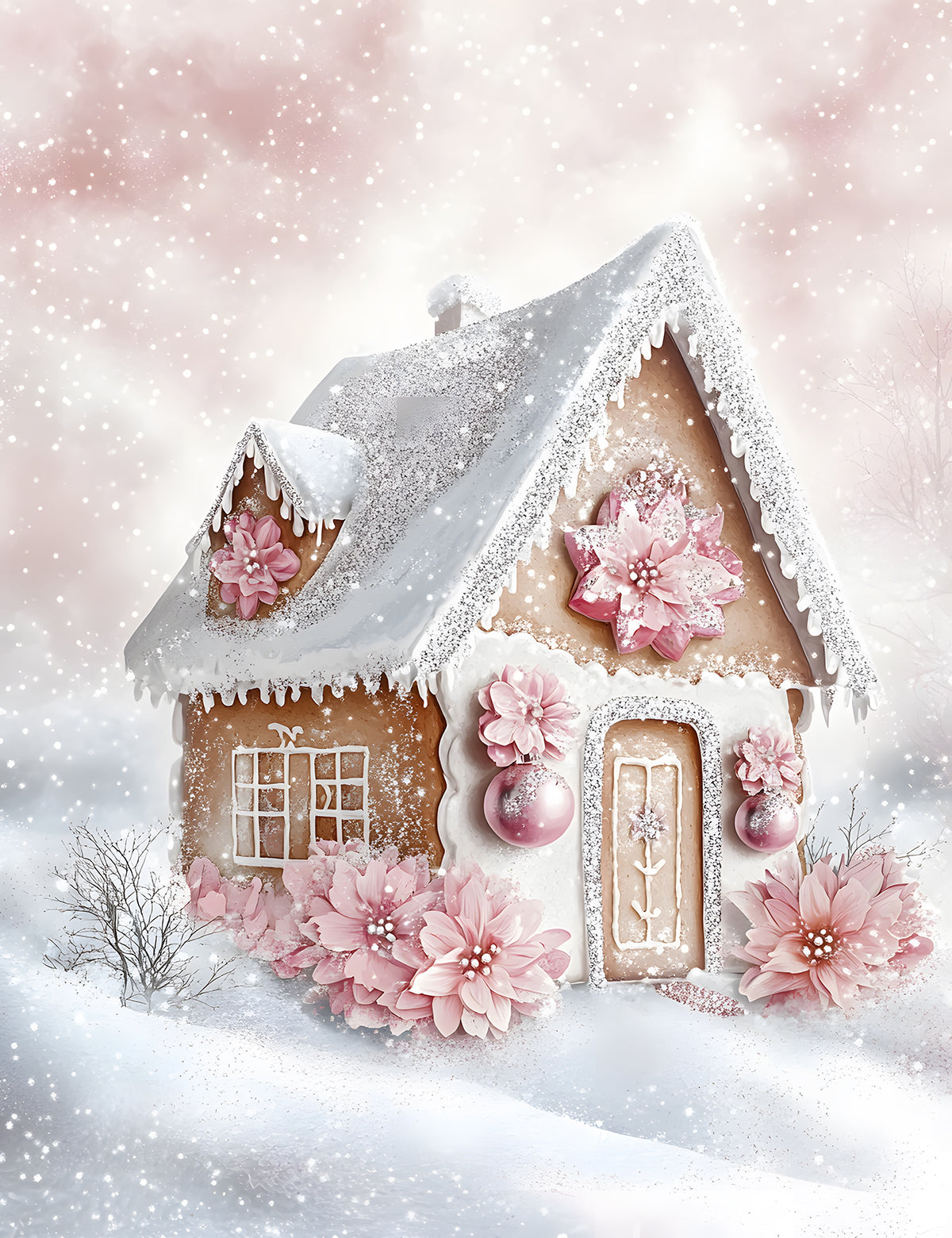 Pink Pastel Christmas 1 Dashboards