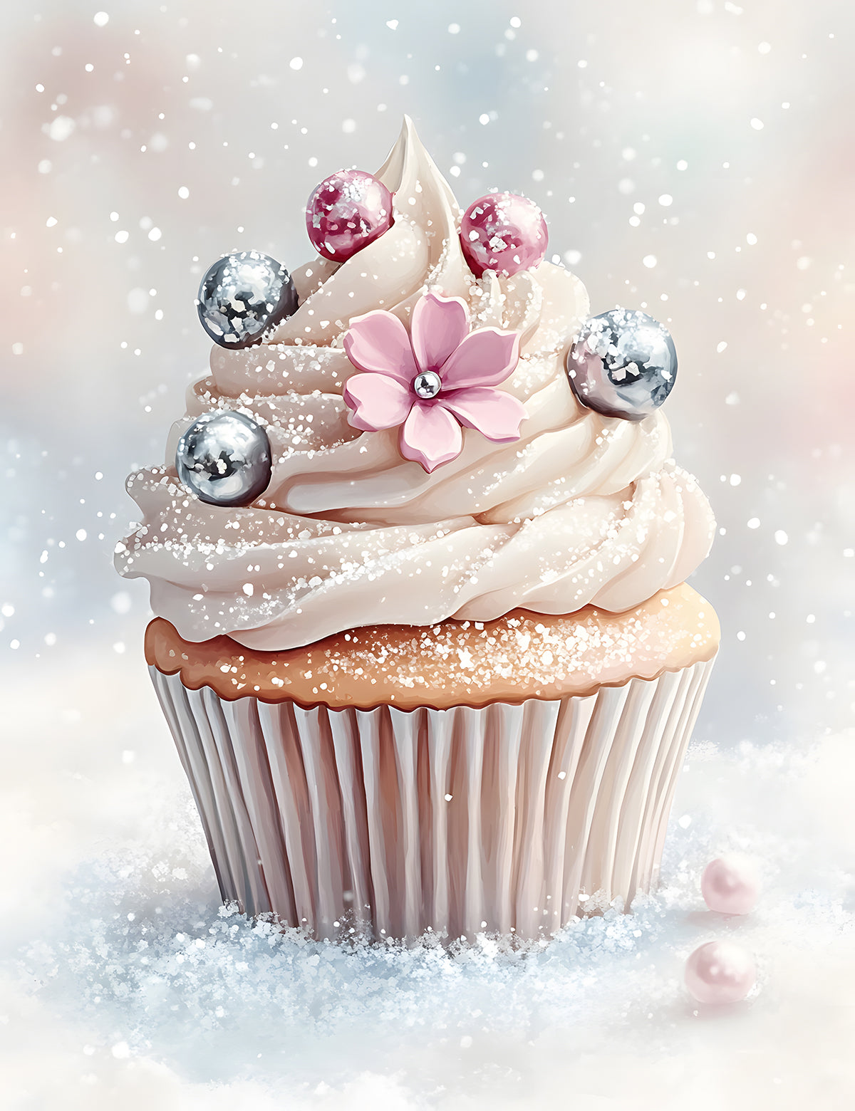 Pink Pastel Christmas 2 Dashboards