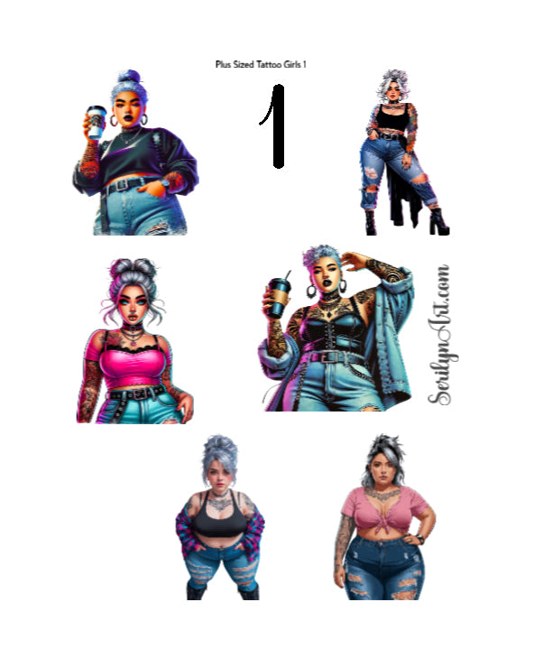 Plus Sized Tattoo Girls