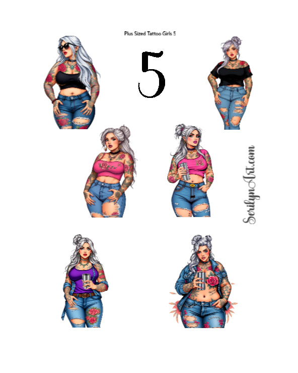 Plus Sized Tattoo Girls