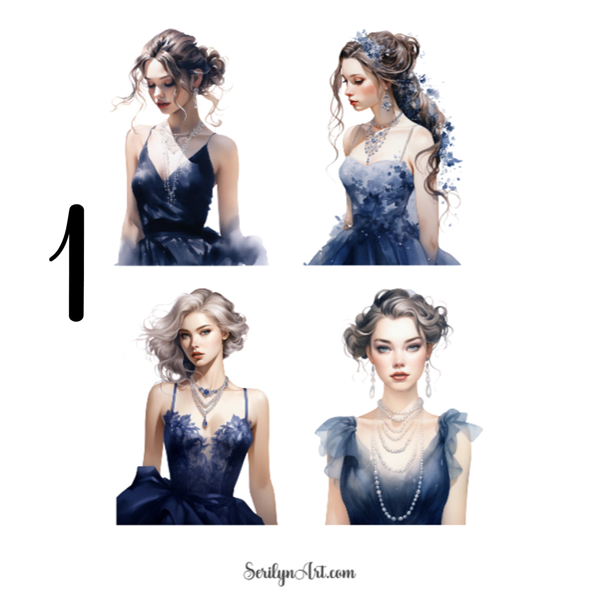 Pretty Girls Sticker Sheet