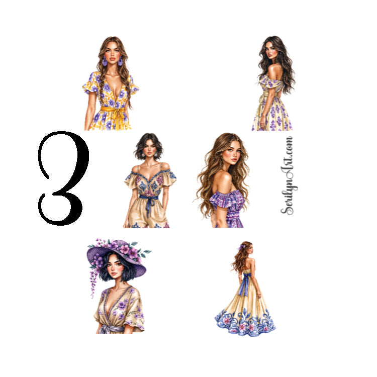 Purple Island Sticker Sheet