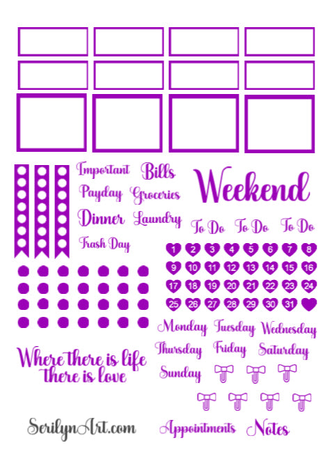 Purple Love Collection