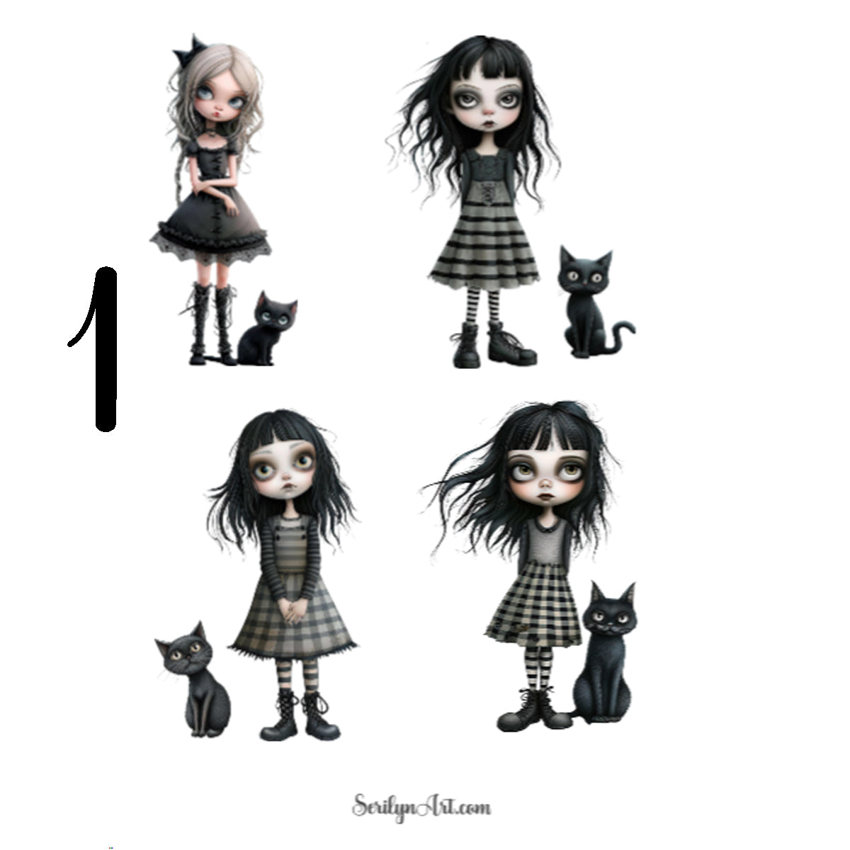 Quirky Halloween Girl