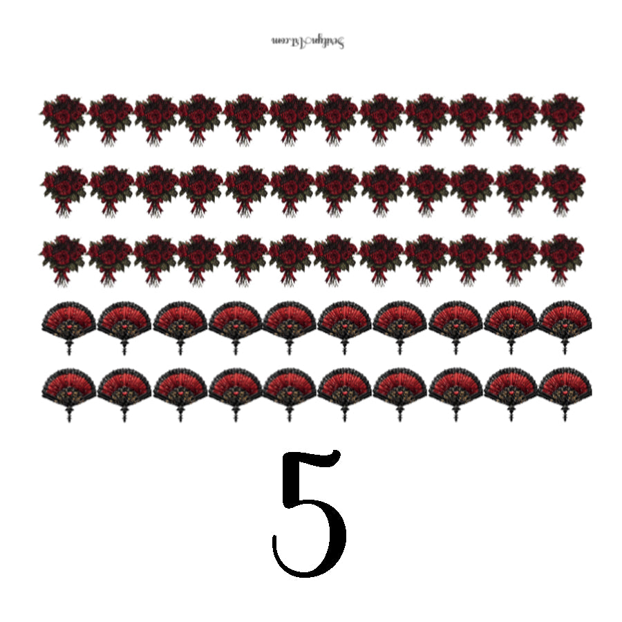 Red Gothic Valentine Collection