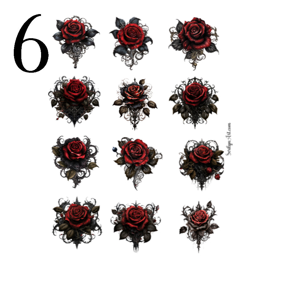 Red Gothic Valentine Collection