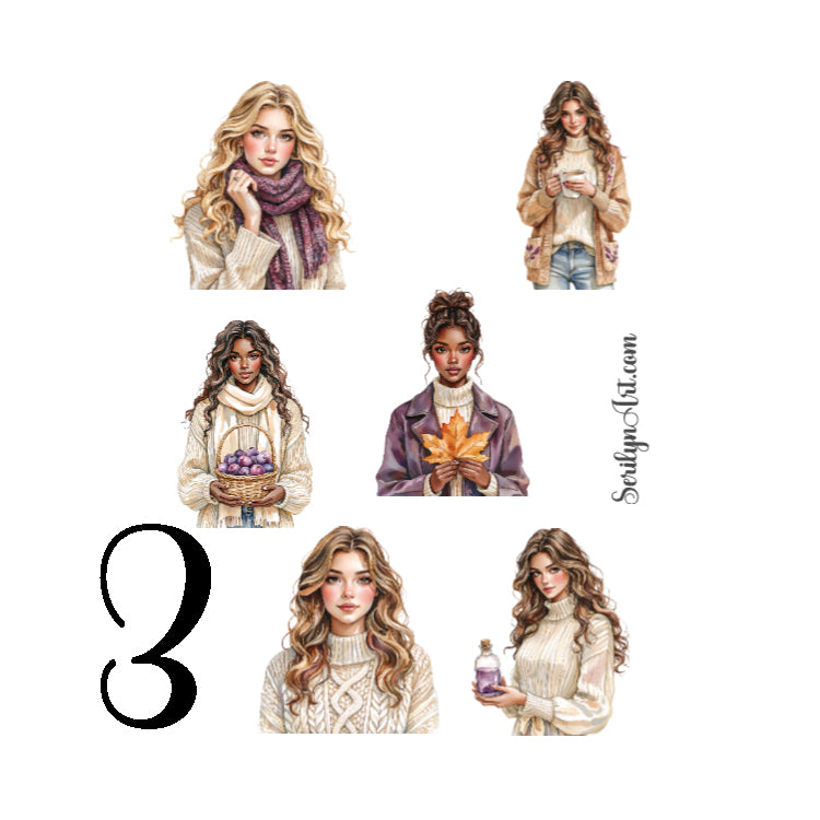 Russet Reverie Sticker Sheet