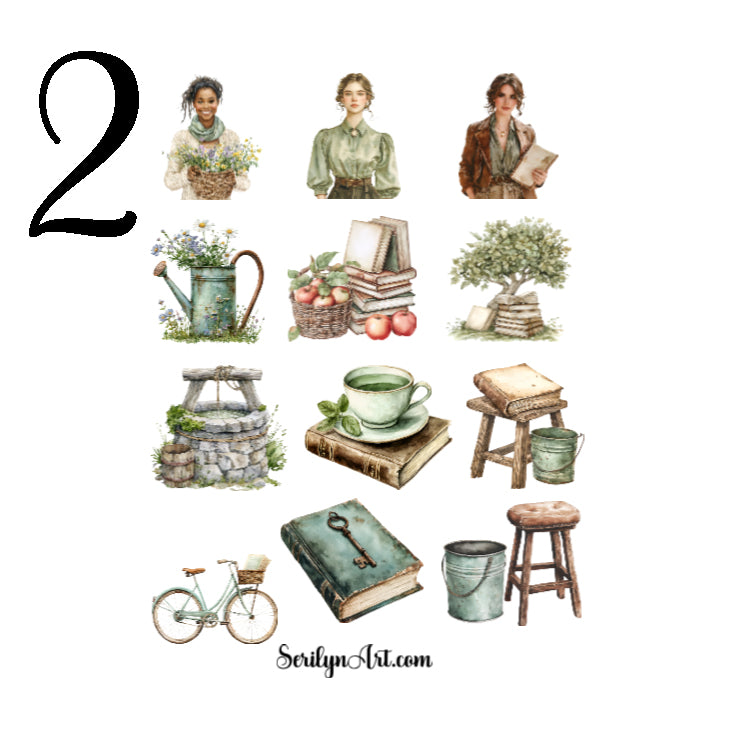 Rustic Grace Sticker Sheet