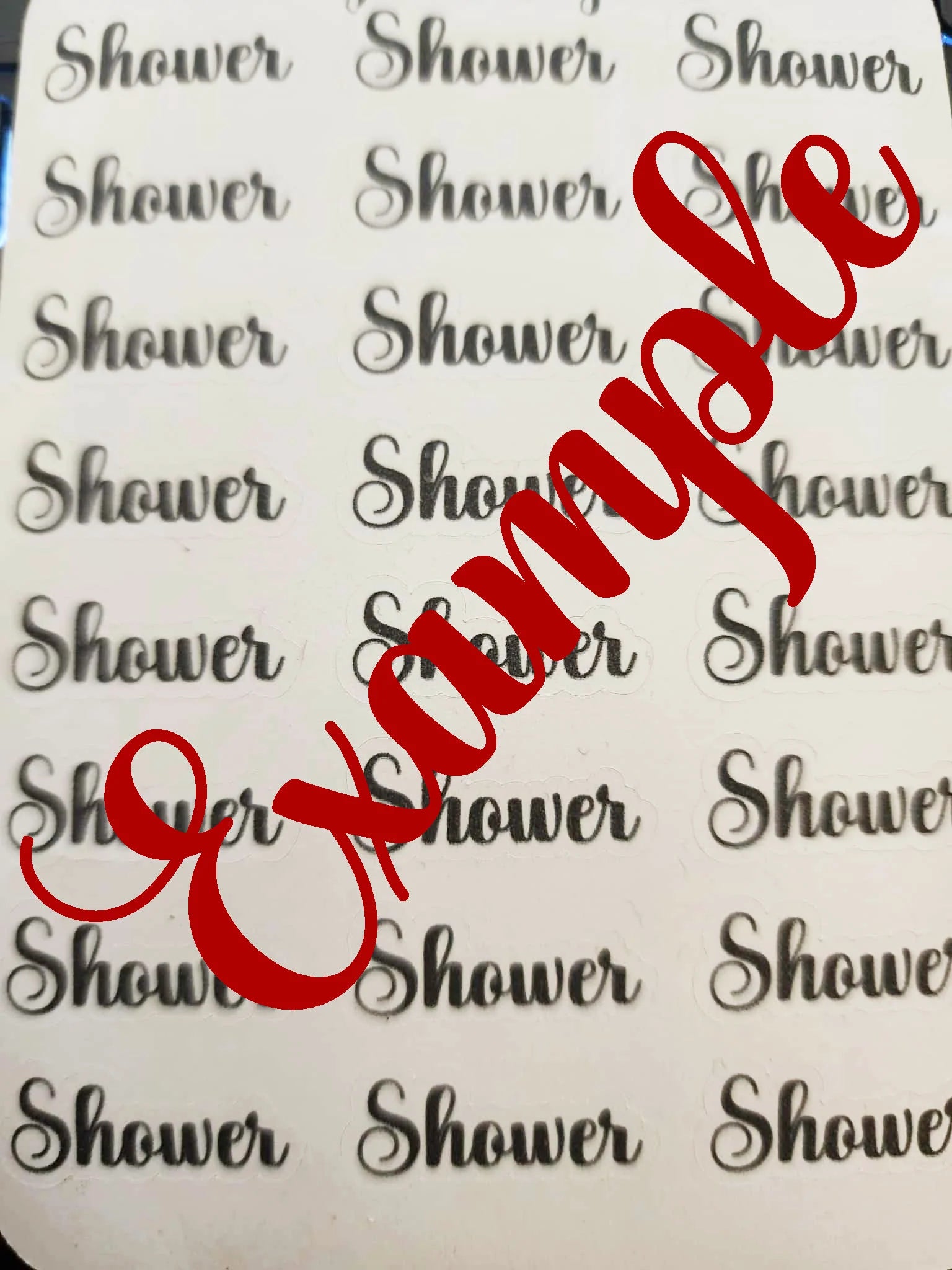 Shower Scripts and Icons