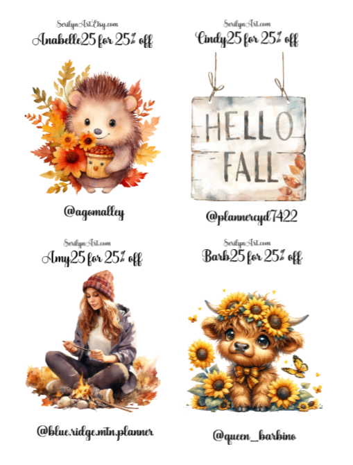 September Rep Freebies