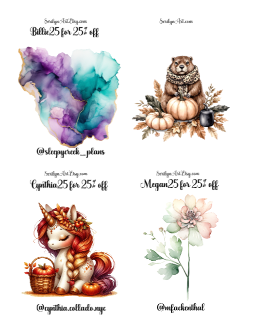 September Rep Freebies