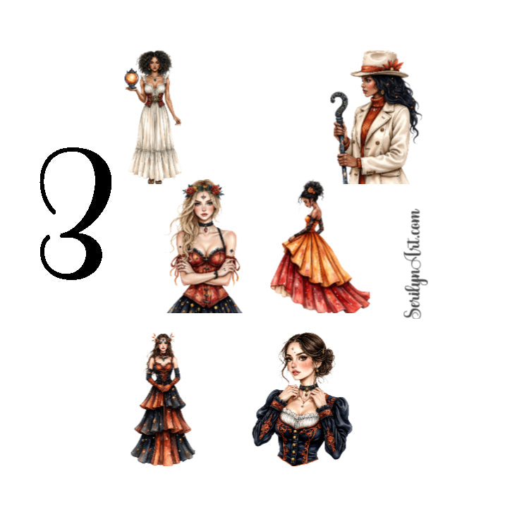 Sinister Carnival of Shadows Sticker Sheet